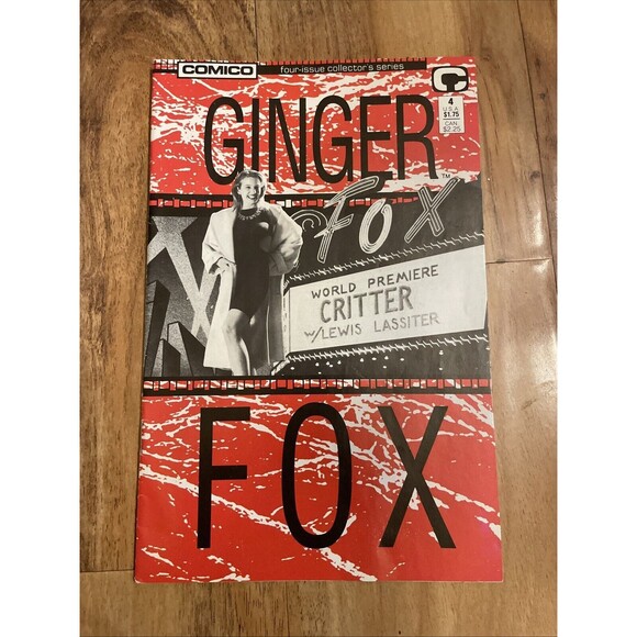 Ginger Fox #4 COMICO | Comic Book 80’s - Picture 1 of 5